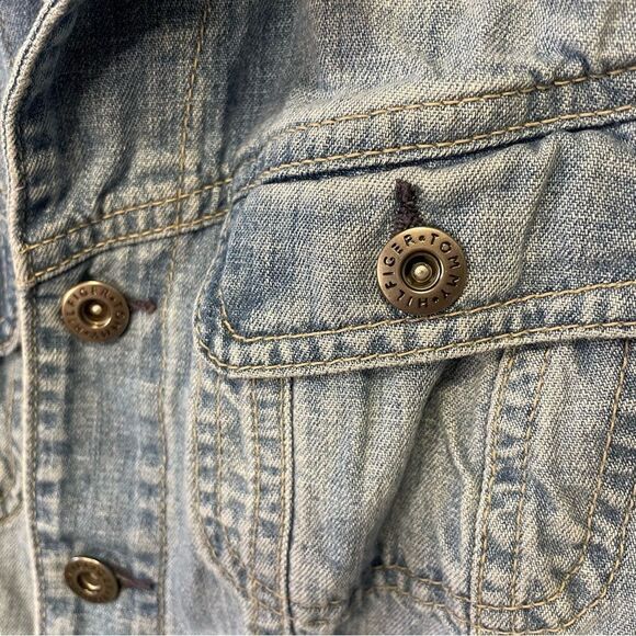 Tommy Hilfiger vintage denim jean jacket size small - Picture 8 of 11